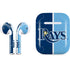 MLB Tampa Bay Rays Split Apple AirPods Skin