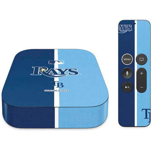 MLB Tampa Bay Rays Split Apple TV Skin