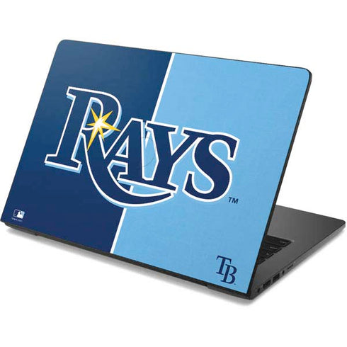 MLB Tampa Bay Rays Split Dell Chromebook Skin