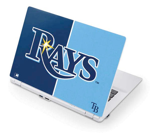 MLB Tampa Bay Rays Split Acer Chromebook Skin