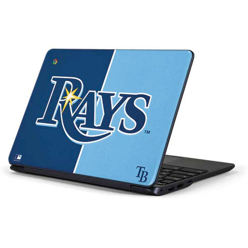 MLB Tampa Bay Rays Split Samsung Chromebook Skin