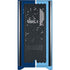 MLB Tampa Bay Rays Split Corsair 4000D Tempered Glass Mid-Tower ATX Case Skin