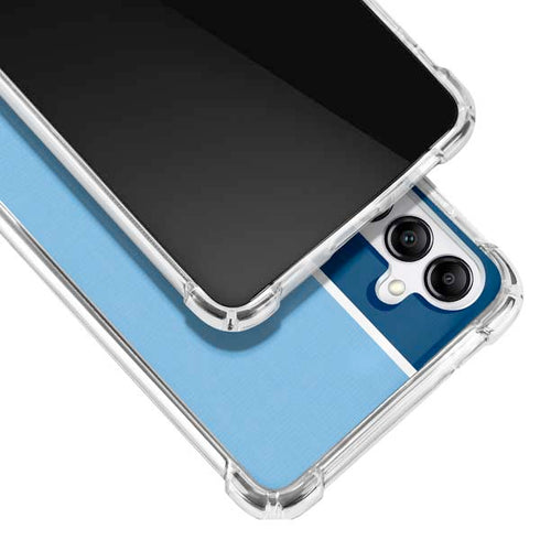MLB Tampa Bay Rays Split Galaxy A14 5G Clear Case