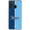MLB Tampa Bay Rays Split Galaxy A21 Clear Case