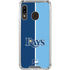 MLB Tampa Bay Rays Split Galaxy A30 Clear Case