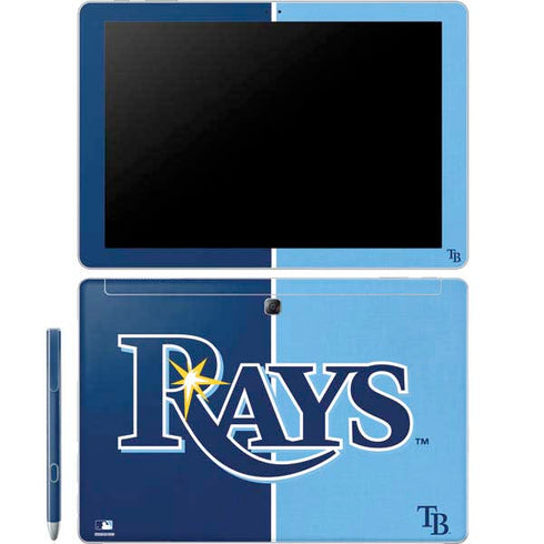 MLB Tampa Bay Rays Split Galaxy Book 12in Skin