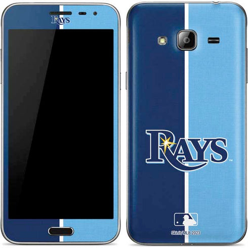 MLB Tampa Bay Rays Split Galaxy J3 Skin