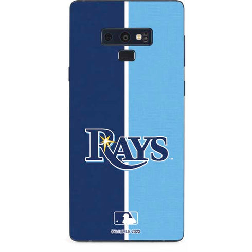 MLB Tampa Bay Rays Split Galaxy Note 9 Skin