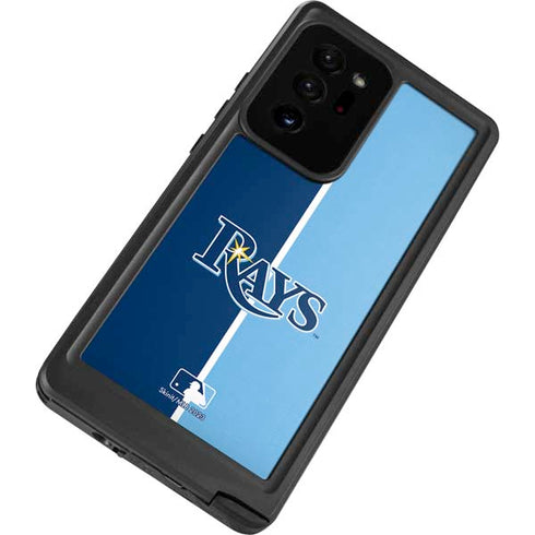 MLB Tampa Bay Rays Split Galaxy Note20 Ultra 5G Waterproof Case