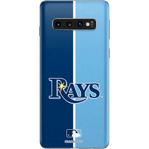 MLB Tampa Bay Rays Split Galaxy S10 Skin