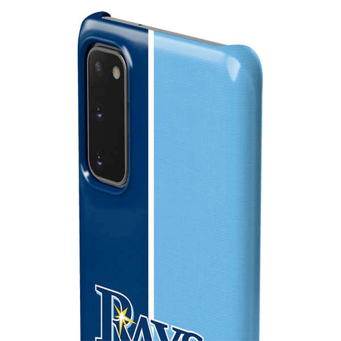 MLB Tampa Bay Rays Split Galaxy S20 Lite Case