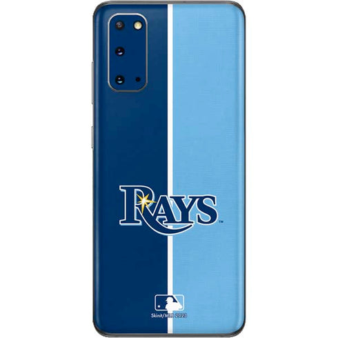 MLB Tampa Bay Rays Split Galaxy S20 Skin