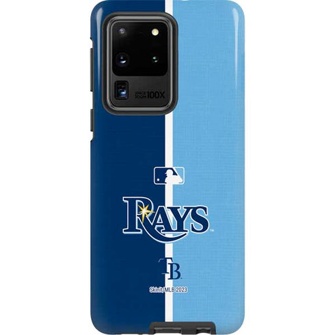 MLB Tampa Bay Rays Split Galaxy S20 Ultra 5G Pro Case