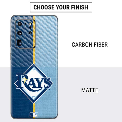 MLB Tampa Bay Rays Split Galaxy S20 Ultra 5G Skin