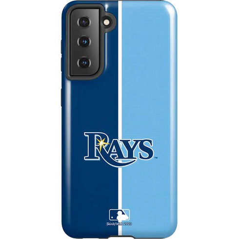MLB Tampa Bay Rays Split Galaxy S21 5G Pro Case