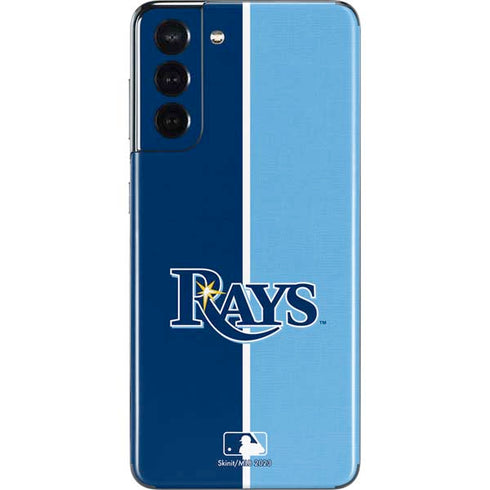 MLB Tampa Bay Rays Split Galaxy S21 5G Skin