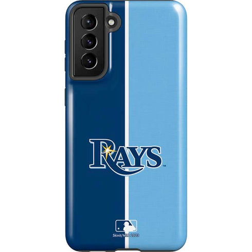 MLB Tampa Bay Rays Split Galaxy S21 Plus 5G Pro Case