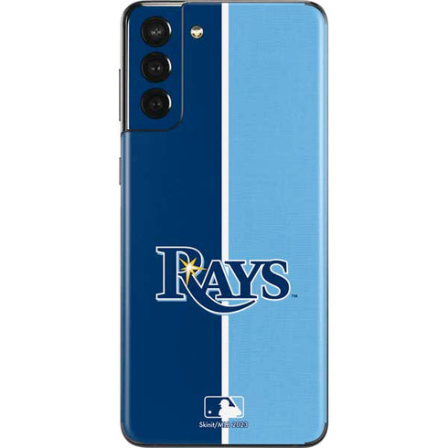 MLB Tampa Bay Rays Split Galaxy S21 Plus 5G Skin