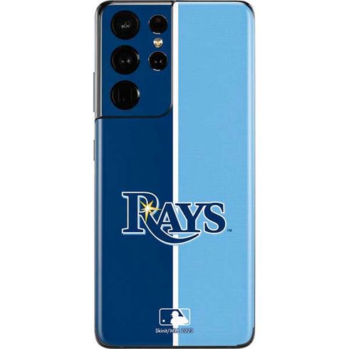 MLB Tampa Bay Rays Split Galaxy S21 Ultra 5G Skin