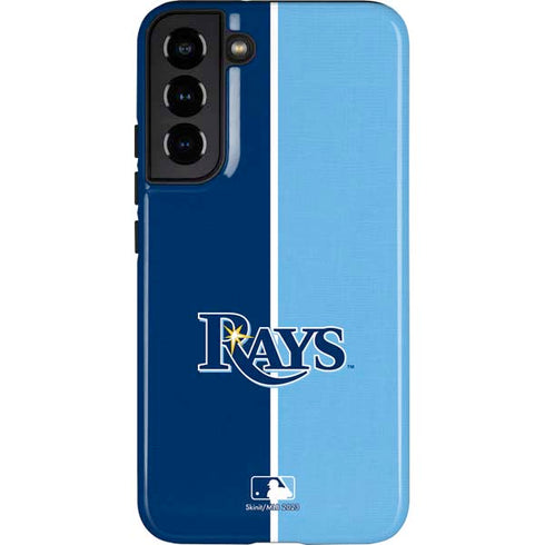 MLB Tampa Bay Rays Split Galaxy S22 Plus Pro Case