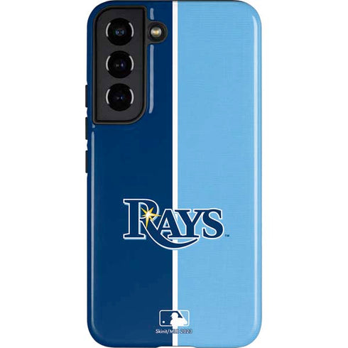MLB Tampa Bay Rays Split Galaxy S22 Pro Case