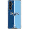 MLB Tampa Bay Rays Split Galaxy S23 FE Clear Case