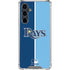 MLB Tampa Bay Rays Split Galaxy S23 FE Clear Case
