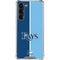 MLB Tampa Bay Rays Split Galaxy S23 Plus Clear Case