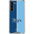 MLB Tampa Bay Rays Split Galaxy S23 Plus Clear Case