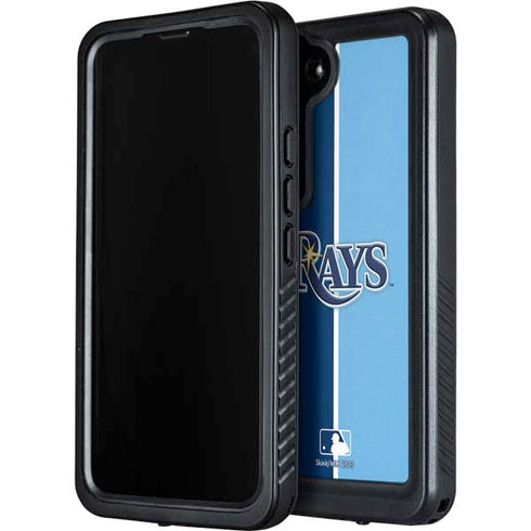 MLB Tampa Bay Rays Split Galaxy S23 Plus Waterproof Case
