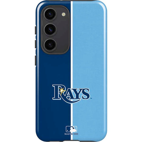 MLB Tampa Bay Rays Split Galaxy S23 Pro Case