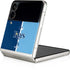 MLB Tampa Bay Rays Split Galaxy Z Flip3 5G Skin