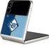 MLB Tampa Bay Rays Split Galaxy Z Flip4 5G Skin