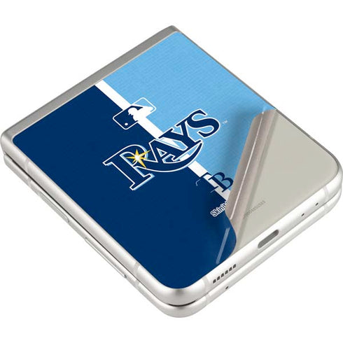 MLB Tampa Bay Rays Split Galaxy Z Flip4 5G Skin