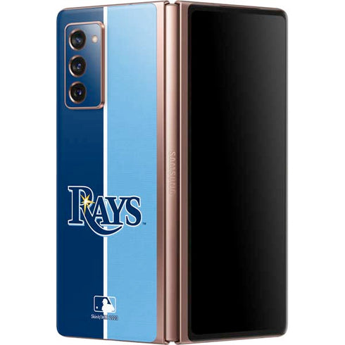 MLB Tampa Bay Rays Split Galaxy Z Fold2 5G Skin