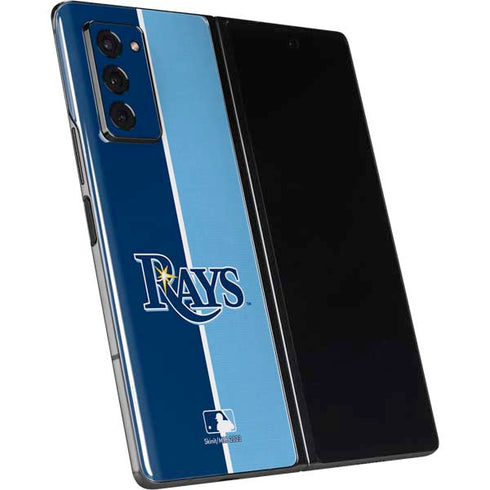 MLB Tampa Bay Rays Split Galaxy Z Fold2 5G Skin