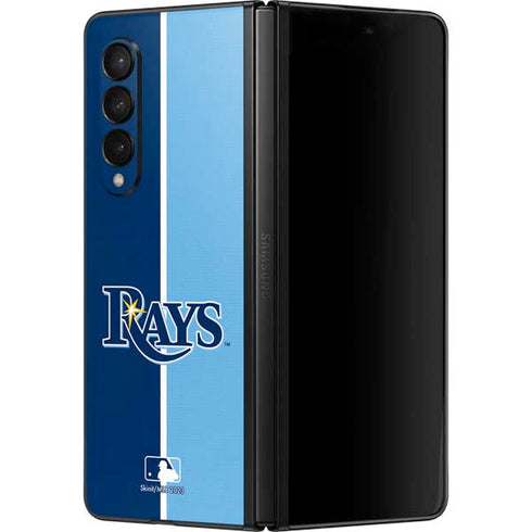 MLB Tampa Bay Rays Split Galaxy Z Fold3 5G Skin