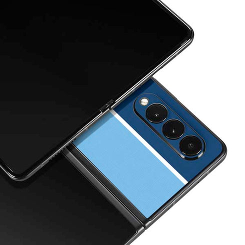 MLB Tampa Bay Rays Split Galaxy Z Fold3 5G Skin