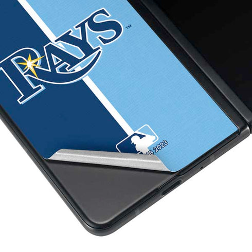 MLB Tampa Bay Rays Split Galaxy Z Fold4 5G Skin