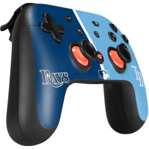 MLB Tampa Bay Rays Split Google Stadia Controller Skin