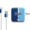 MLB Tampa Bay Rays Split iPad Charger (10W USB) Skin