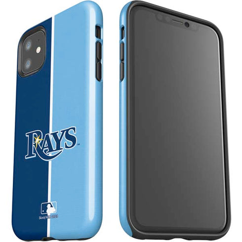 MLB Tampa Bay Rays Split iPhone 11 Impact Case