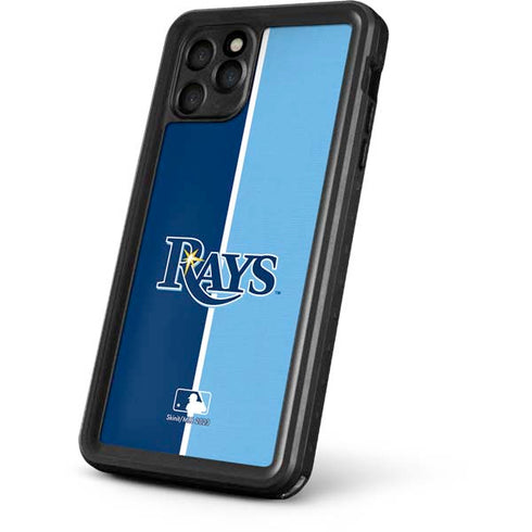 MLB Tampa Bay Rays Split iPhone 11 Pro Max Waterproof Case