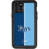 MLB Tampa Bay Rays Split iPhone 11 Pro Waterproof Case