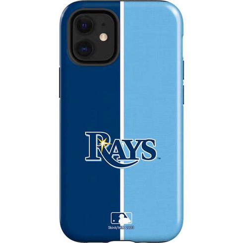 MLB Tampa Bay Rays Split iPhone 12 Mini Impact Case