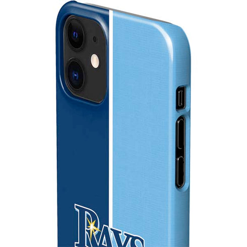 MLB Tampa Bay Rays Split iPhone 12 Mini Lite Case