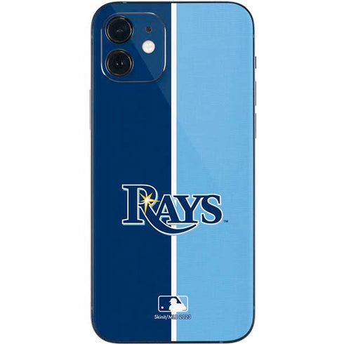 MLB Tampa Bay Rays Split iPhone 12 Mini Skin