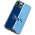 MLB Tampa Bay Rays Split iPhone 12 Pro Clear Case