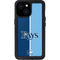 MLB Tampa Bay Rays Split iPhone 13 Mini Waterproof Case