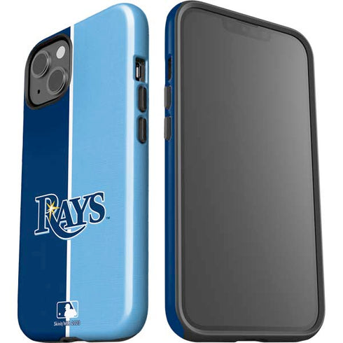 MLB Tampa Bay Rays Split iPhone 15 Impact Case